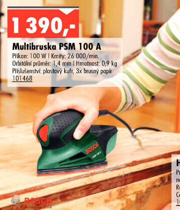 Multibruska PSM 100 A Bosch