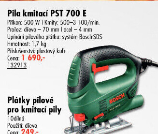 Přímočará pila Bosch PST 700 E Compact