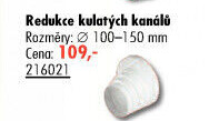 Redukce ventilačního kanálu