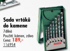 Sada vrtáků do kamene X-Line Bosch