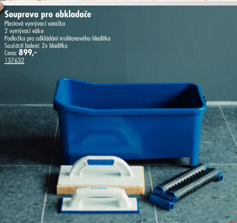 Souprava pro obkladače