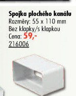 Spojka ventilačního kanálu