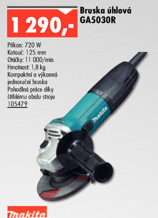Úhlová bruska GA5030RMakita