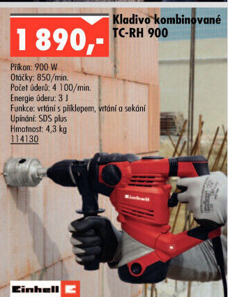 Vrtací kladivo Einhell TC-RH 900