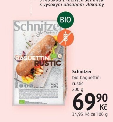 Bageta bez lepku Bio Schnitzer