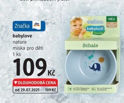 Dětská miska Babylove