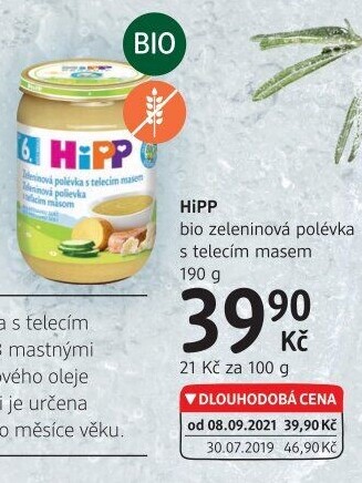 Dětská polévka Bio HiPP
