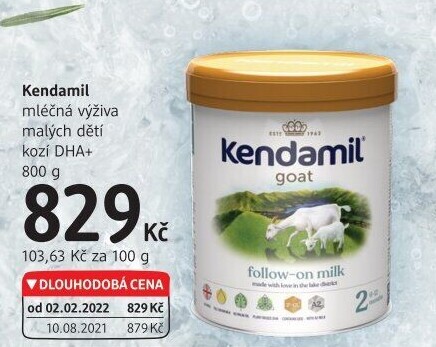 Kojenecká výživa Kendamil