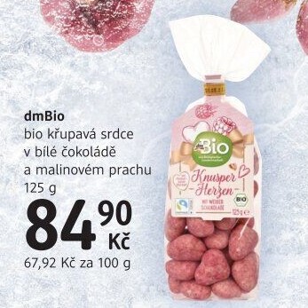 Křupavá srdce dm Bio