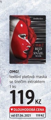 Maska pleťová OMG!