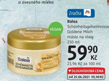 Máslo na vlasy Balea