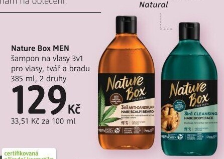 Šampon 3v1 Nature box