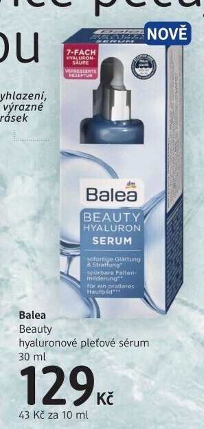 Sérum pleťové Beauty Hyaluron Balea
