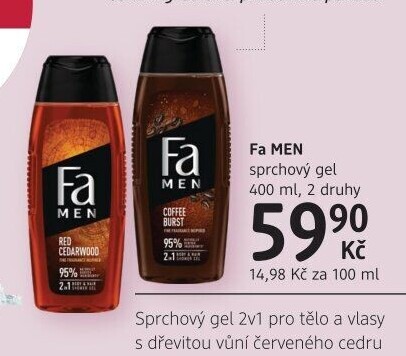 Sprchový gel 2v1 Fa