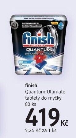 Tablety do myčky Finish Quantum Ultimate