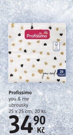 Ubrousky papírové dekorativní Profissimo