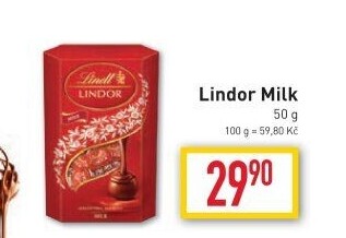 Bonboniéra Pralinky Lindor Lindt