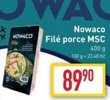 Rybí filé mražené Nowaco