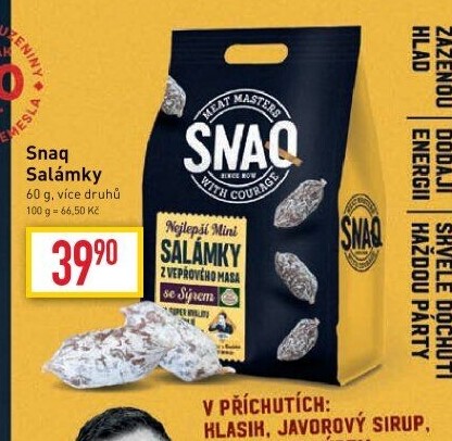 Salámky Snaq Kostelecké uzeniny