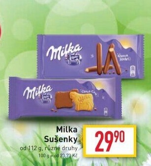 Sušenky Milka