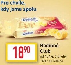 Sušenky Rodinné Club Sedita