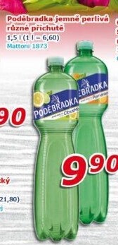 Ochucená voda Poděbradka
