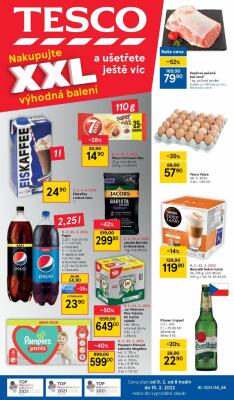 akční leták Tesco 9.2.2022-15.2.2022