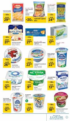 akční leták Tesco 9.2.2022-15.2.2022