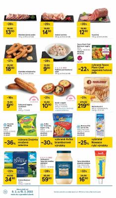 akční leták Tesco 9.2.2022-15.2.2022