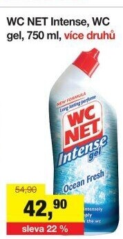 Čistič WC gelový Intense WC Net