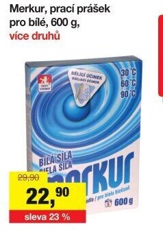 Prací prášek Merkur