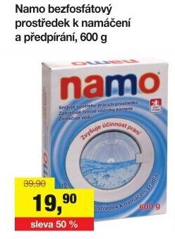 Prací prášek Namo