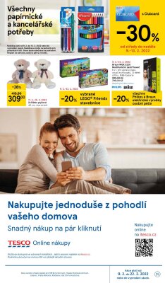akční leták Tesco 9.2.2022-15.2.2022