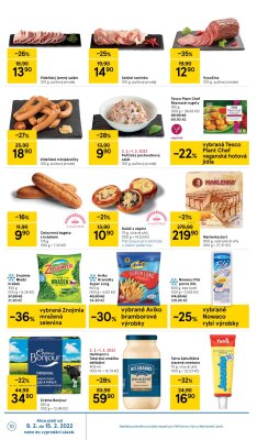 akční leták Tesco 9.2.2022-15.2.2022
