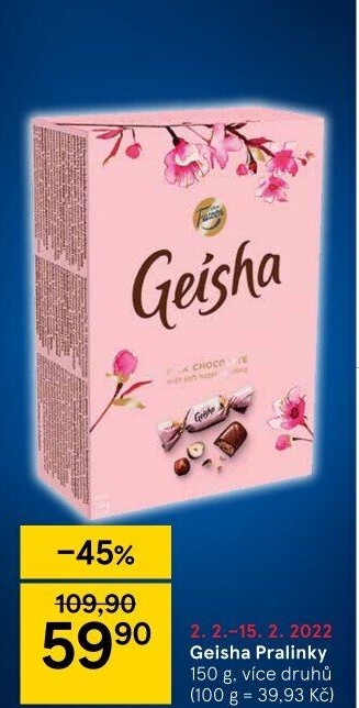 Bonboniera Geisha