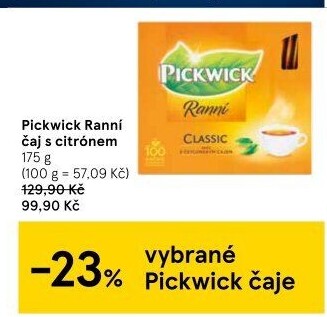 Čaj Ranní Pickwick