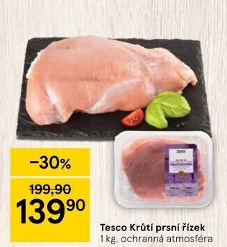 Krůtí prsní řízky Tesco