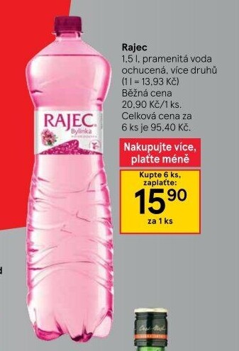 Ochucená voda Rajec