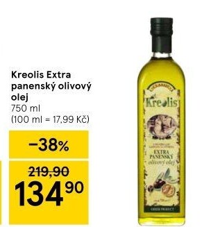 Olivový olej extra panenský Kreolis