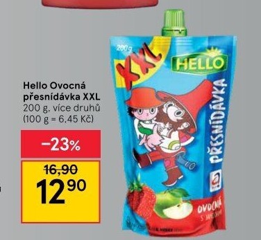 Ovocná kapsička Hello