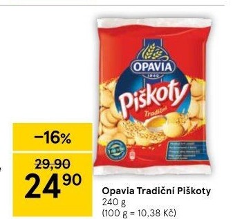 Piškoty Opavia