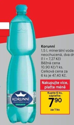 Přírodní voda Korunní