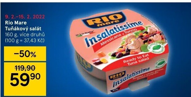 Salát Insalatissime Rio Mare