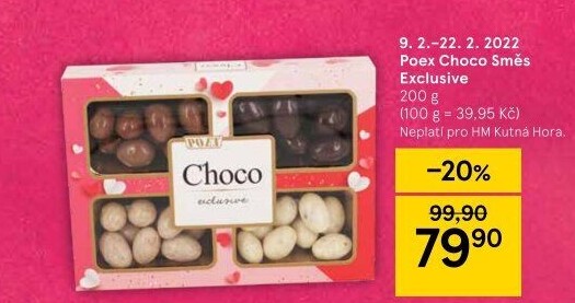 Směs Choco Exclusive Poex