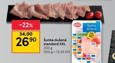 Šunka dušená standard LE&amp