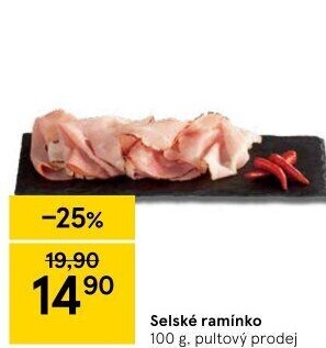 Šunka selské ramínko