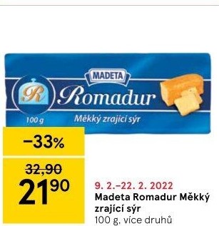Sýr Romadur Madeta