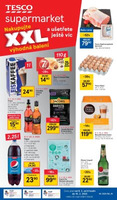 akční leták Tesco 9.2.2022-15.2.2022