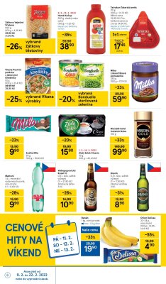 akční leták Tesco 9.2.2022-15.2.2022