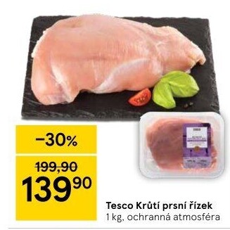 Krůtí prsní řízky Tesco